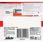 Сменные кассеты Gillette Fusion Power, 5 лезвий, 4 шт - Фото 7