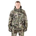 Куртка с капюшоном для спецназа демисезонная МПА-26 (тк.софтшелл) КМФ питон лес (52/4) - Фото 1