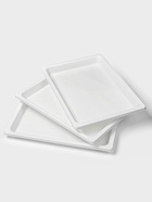 Подносы для заморозки пельменей Альтернатива, пластик, 35.5×25×5.5 см, набор 3 шт., МИКС - Фото 1