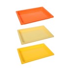 Подносы для заморозки пельменей Альтернатива, пластик, 35.5×25×5.5 см, набор 3 шт., МИКС - Фото 8