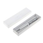 Ручка подарочная Silwerhof GRACEFUL, корпус перламутр белый с лазерной вырубкой - Фото 2