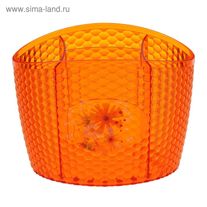 Подставка под столовые приборы "Мозаика", цвет оранжевый - Фото 1