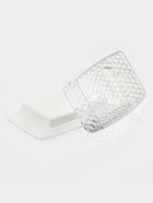 Маслёнка Альтернатива «Мозаика», 18.5×12×7.2 см, пластик, белая - Фото 2