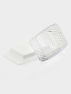 Маслёнка Альтернатива «Мозаика», 18.5×12×7.2 см, пластик, белая - Фото 2