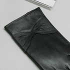 Перчатки женские, бант, размер 8, M, с подкладом, цвет чёрный - Фото 2