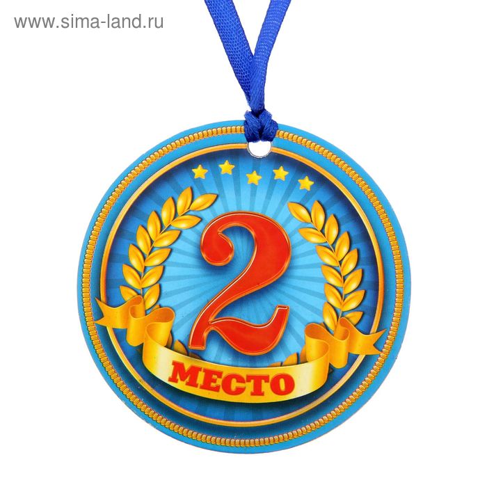 Медаль "2 место" - Фото 1