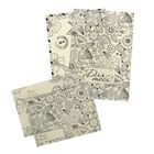 Набор декоративных конвертов с листами для записей "Для тебя" (2 шт), 12 х 17,5 см - Фото 1