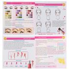 Кукла-манекен для создания причёсок "Модница" с аксессуарами, БОНУС - наклейки, книга по созданию макияжа - Фото 3