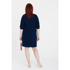 Платье женское, цвет тёмно-синий, размер 58 - Фото 5