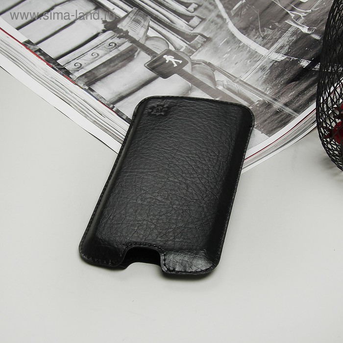 Чехол-кармашек "Norton" для телефона, цвет чёрный - Фото 1