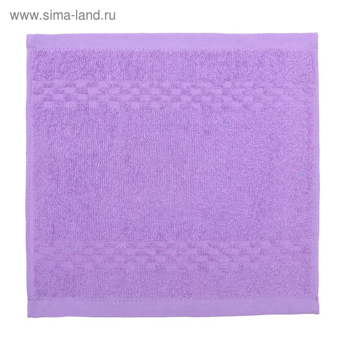 Полотенце Collorista однотонное, цвет фиолетовый, размер 30х30 см +/- 3 см, 360 гр/м2 - Фото 1