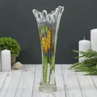 Ваза "Коралл" 28 см, бабочки - фото 20634463