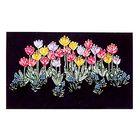 Набор для вышивания лентами «Фантазийные цветы» размер основы: 35×55 см - Фото 1