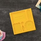 Молд для творчества "Ручная работа", 8 х 8 см - Фото 1