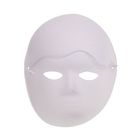 Основа для творчества и декорирования - маска на резинке «Лицо» - Фото 2