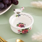 Солонка «Курочка», 7.5×7.5×6 см, 70 мл, 1 сорт, автор Верченко Н.П.. - Фото 3