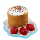 Подставка пасхальная под 3 яйца и кулич "Церковь" - Фото 2