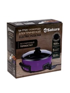 Сковорода электрическая Sakura SA-7712V, 1500 Вт, d=32, глубина 9 см - Фото 5