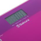 Весы напольные Sakura SA-5065 Ultraslim, электронные, до 150 кг, розовые - Фото 2