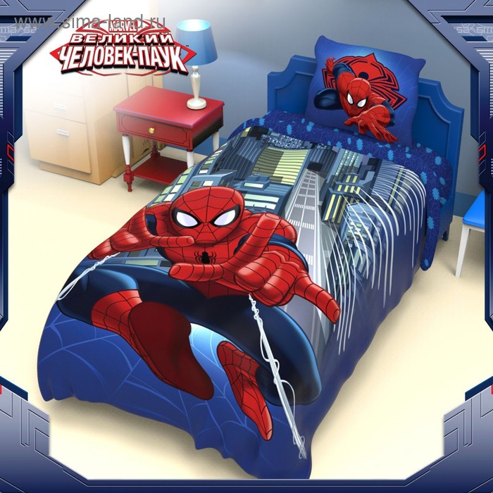 Постельное бельё 1.5-спальное «Этель. Супер-герой», поплин - Фото 1