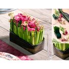 Губка флористическая "Виктория" кирпич с поддоном малый 11 х 7 х 5 см - Фото 2