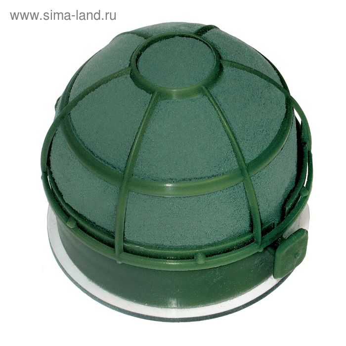 Губка флористическая "Виктория" с автодержателем малая, 9 х 7 см - Фото 1