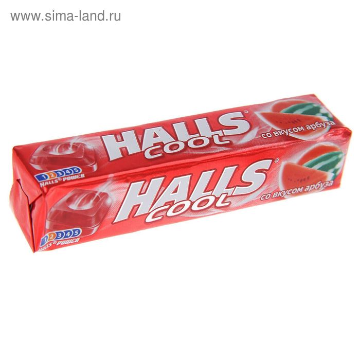 Леденцы Halls "Арбуз", 25 г - Фото 1