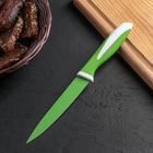Нож кухонный с антиналипающим покрытием «Симпл», лезвие 13 см, цвет МИКС - Фото 1