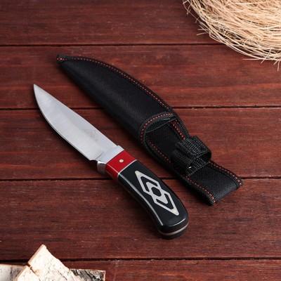 Нож охотничий "Уна" 21,2 см, клинок 115мм/3мм, с рисунком