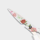 Ножницы кухонные с антиналипающим покрытием Доляна «Цветение», 22 см, цвет МИКС - фото 4553367