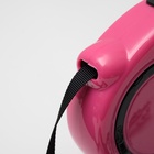 Рулетка, 3 м, до 11.5 кг, эргономичная, розовая - Фото 3