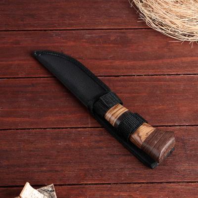 Нож охотничий «Гуннар», 22 см, клинок 112 мм/2.8 мм, с узором