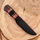 Нож охотничий «Таёжник», 23 см, клинок 112 мм/2.8 мм, дерево, с гравировкой - фото 65295796