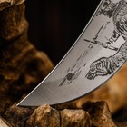 Нож охотничий "Таежник" 23 см, клинок 112мм/2,8мм, дерево, с гравировкой - Фото 8