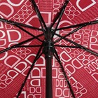 Зонт автоматический «Литера», 3 сложения, 8 спиц, R = 50 см, цвет МИКС - Фото 3