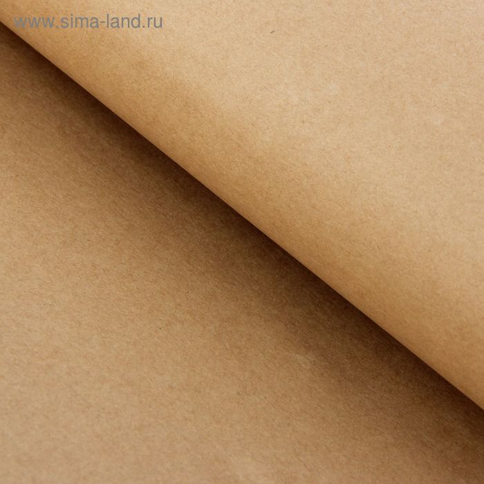 Бумага упаковочная крафт 70 х 100 см, набор 10 листов - Фото 1