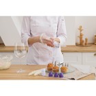 Набор кондитерский Доляна «Радость», 13 предметов: 6 насадок, 5 кондитерских мешков, адаптер, насадки и цвет МИКС - Фото 8