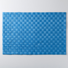 Салфетка сервировочная на стол «Плетенка», 44×30 см, цвет синий - Фото 2