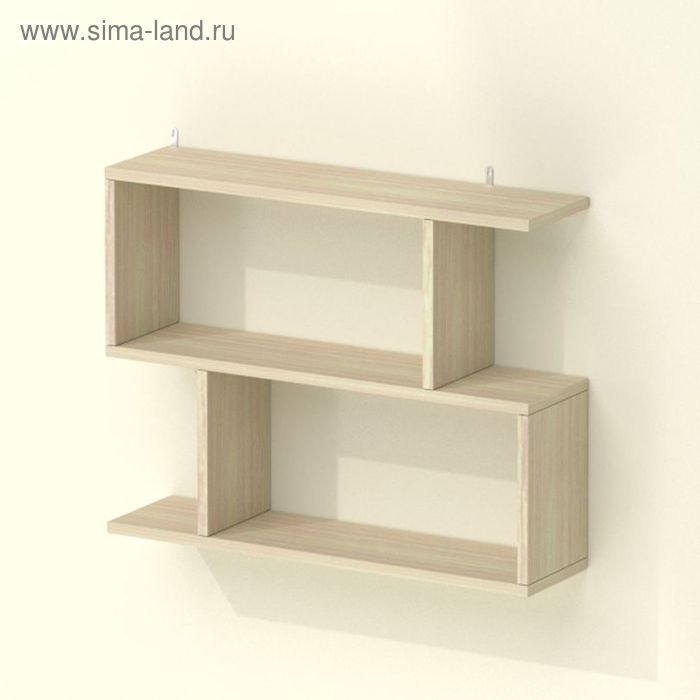 Полка 680х170х528, дуб млечный - Фото 1