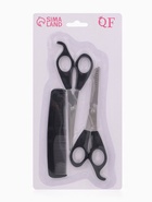 Набор парикмахерский, 3 предмета, чёрный - Фото 7