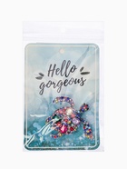 Брошь «Черепаха», разноцветная в чернёном серебре - Фото 6