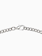 Набор 2 предмета: серьги, колье «Легкий флирт», дождик, белый в серебре, 40 см - Фото 6