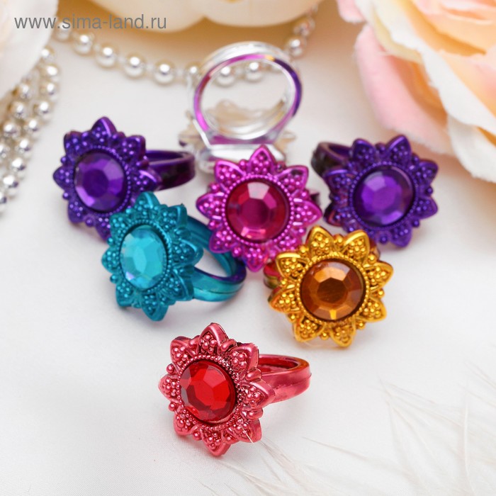 Кольцо «Выбражулька» солнце, МИКС - Фото 1