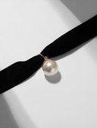 Чокер «Шарик», жемчужина, цвет чёрный, L=30 см - Фото 9