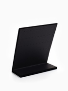 Подставка под серьги на 30 пар QF, 5 рядов, 20×10×24 см, чёрная - Фото 2