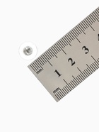 Заглушки для сережек, швенз, пусет силиконовые с металлической втулкой, набор 5 пар, 6×5 мм, d=10 мм, цвет серебро - Фото 4