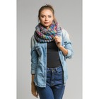 Шарф хомут "Феерия", размер 30х140 см, цвет серый - Фото 1