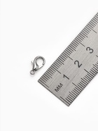 Замок карабин, 10 шт. 12×7 мм, цвет серебро - Фото 2