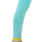 Легинсы детские плюшевые ПЛС16, цвет светло-бирюзовый, рост 86-92 см - Фото 1