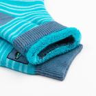 Носки детские махровые, цвет лагуна, размер 16-18 - Фото 2